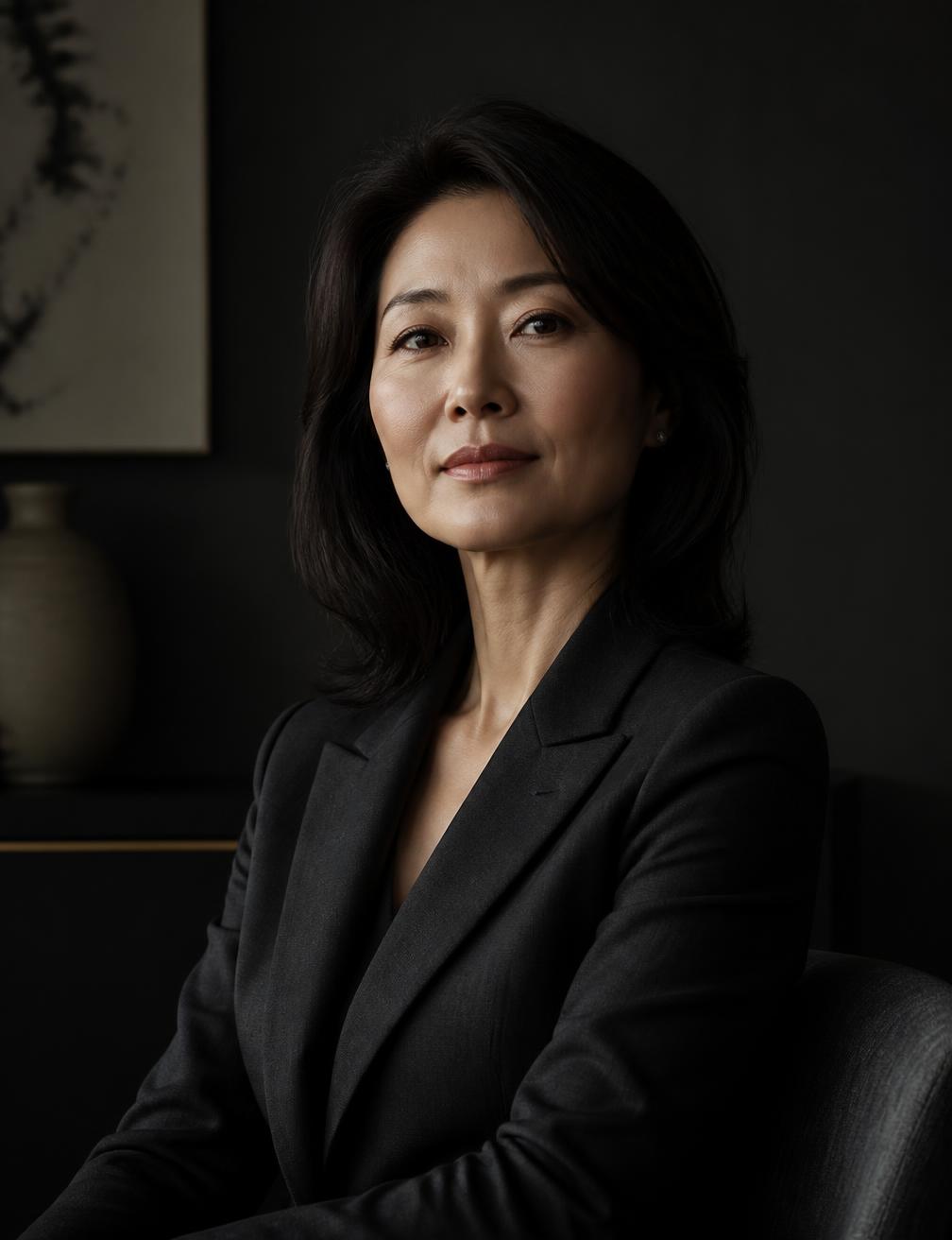 Portrait of Mei Kam Wong, Managing Director of DCD Capital